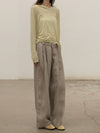 BASERANGE 25 Autumn/Winter FRAME Pants BAS-PAFR-HE-AU25-CONCRETE